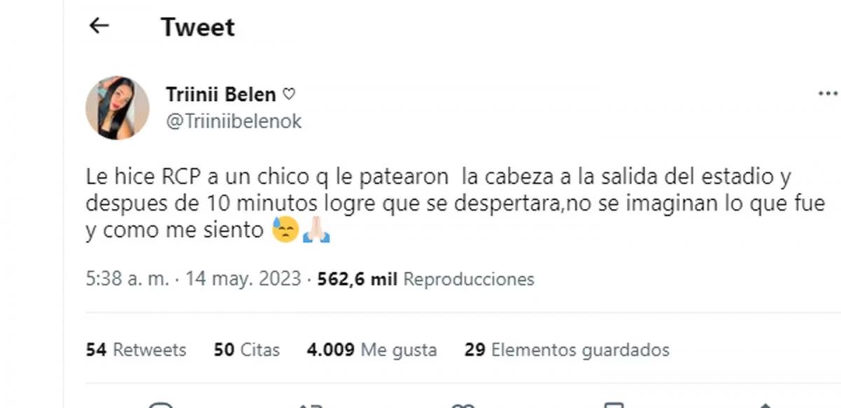 Le hizo RCP y salvó a un chico atacado por una patota: “Se me apareció la imagen de Fernando Báez Sosa”