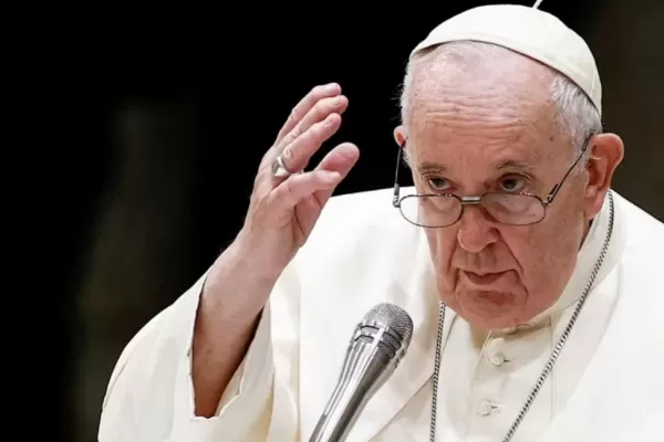 El papa Francisco pidió que vuelva la paz a Ucrania