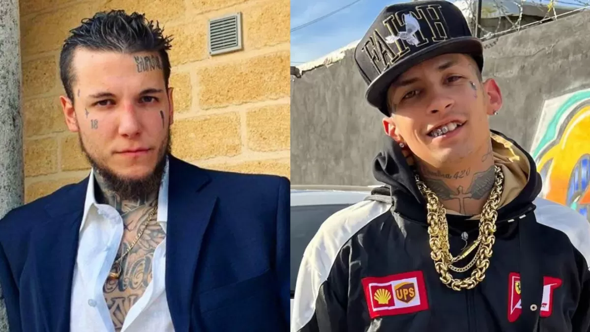 El feroz cruce entre Alexander Caniggia y L-Gante en redes sociales.