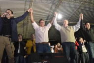 Con un acto en Simoca, el oficialismo respaldó a la fórmula Jaldo-Acevedo