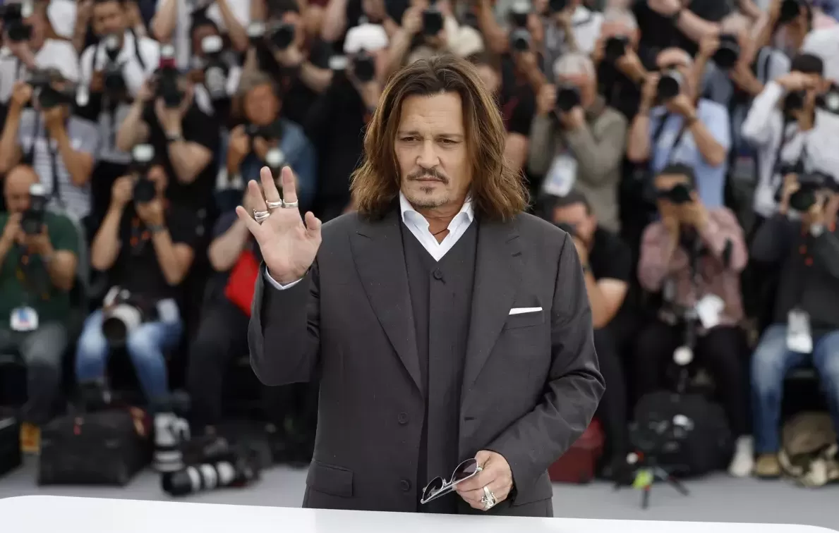 Johnny Depp en el Festival de Cannes