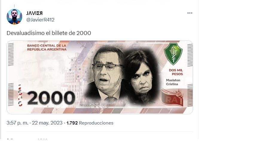 Salieron los nuevos billetes de $2.000 y estallaron los memes