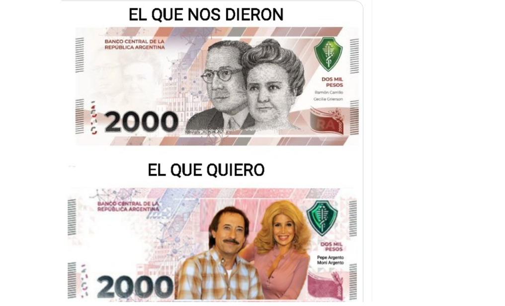 Salieron los nuevos billetes de $2.000 y estallaron los memes