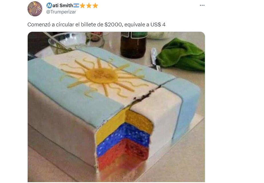 Salieron los nuevos billetes de $2.000 y estallaron los memes