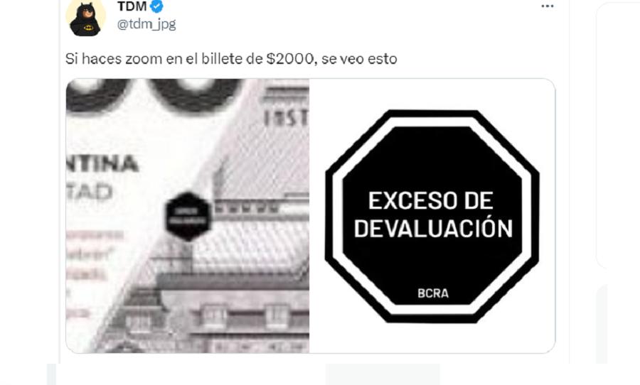 Salieron los nuevos billetes de $2.000 y estallaron los memes