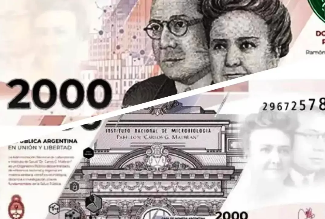 Ya está en circulación el nuevo billete de $2.000