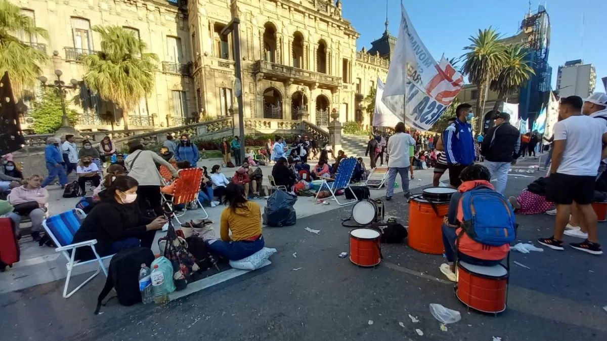 En la Legislatura de Tucumán proponen una ley “antipiquete”. Foto archivo