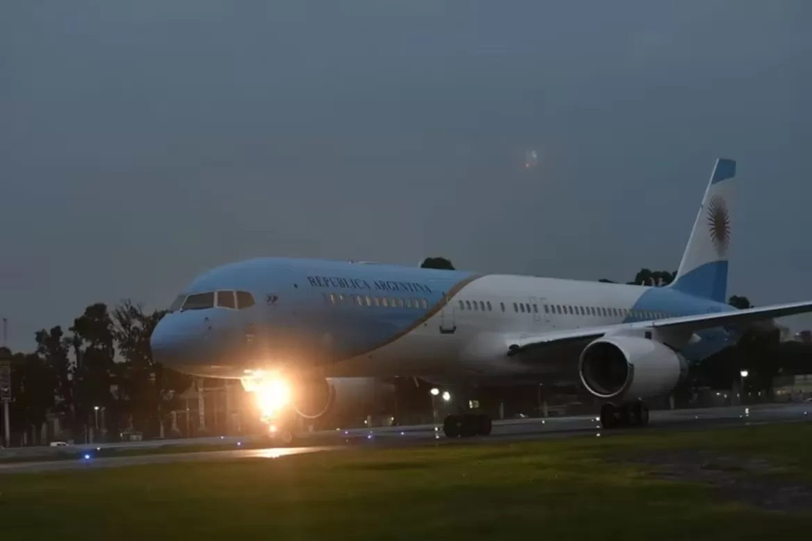 NUEVO AVIÓN PRESIDENCIAL. Reemplazará al Tango 01, ya fuera de servicio.