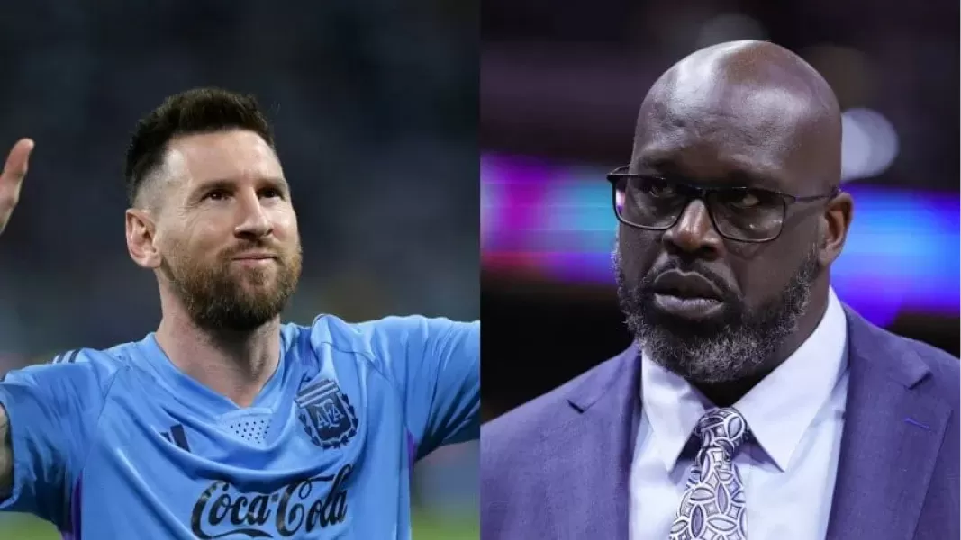 Shaquille O’Neal se declaró fan absoluto de Lionel Messi y le hizo un sorprendente pedido: “Me gustaría...”