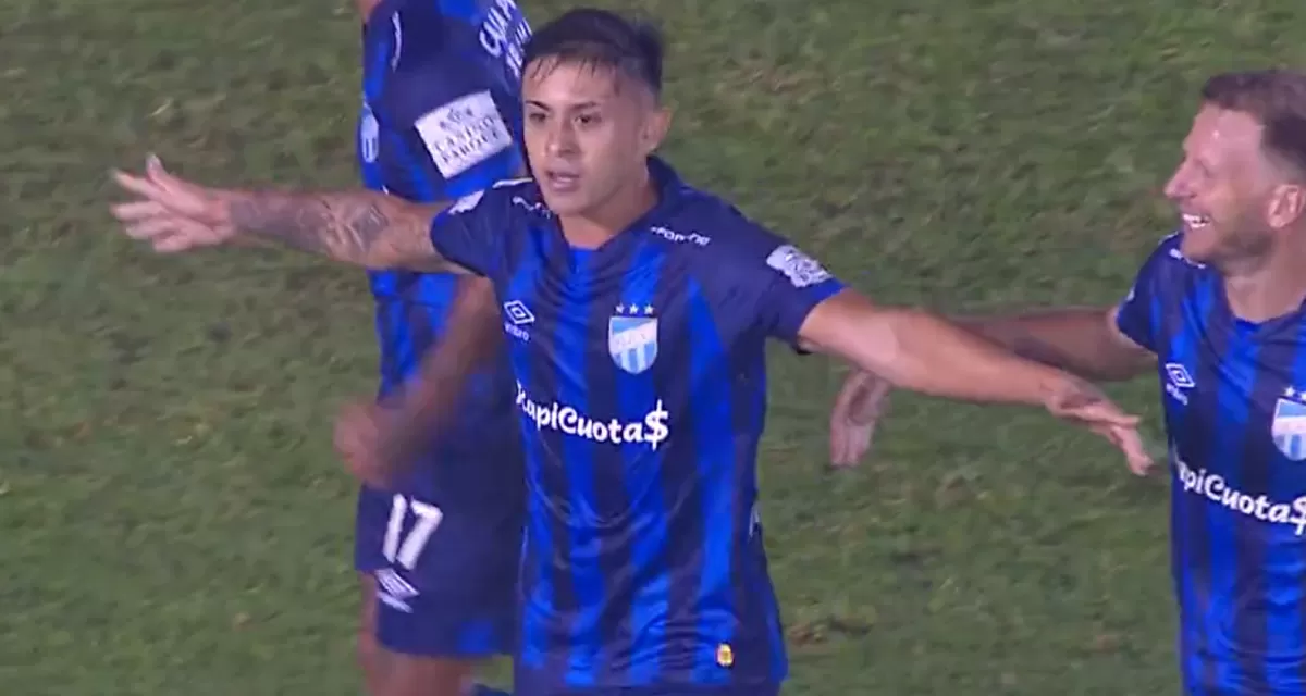 Video: reviví el golazo de Ruiz Rodríguez que le dio la victoria a Atlético Tucumán