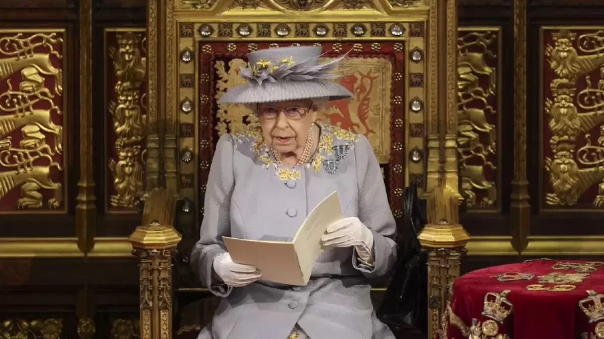 MONARCA. La reina Isabel II murió el año pasado. 