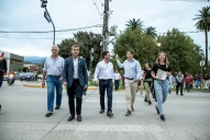 Sánchez y Campero recorrieron comercios y barrios de Yerba Buena