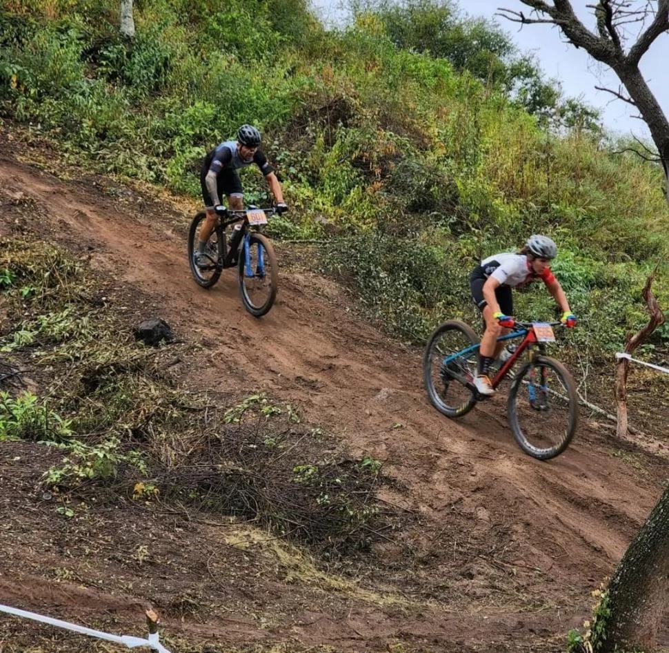 A CORRER. El circuito de San Pedro es muy atractivo para los bikers. 