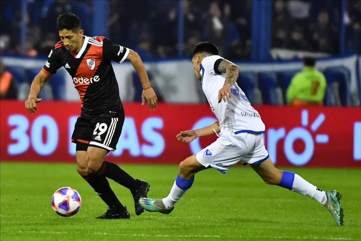 Vélez y River empataron 2 a 2 en un partido infartante