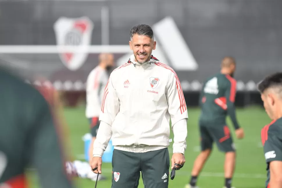 MISIÓN. Demichelis quiere que su equipo recupere la confianza rápidamente. twitter @RiverPlate