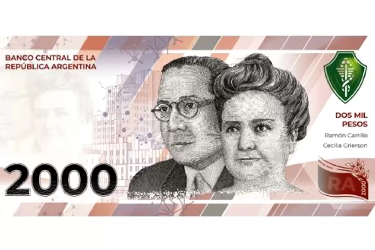 Así es el nuevo billete de $2.000