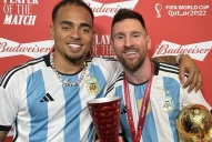 Ozuna y un momento único e inesperado en la final entre la Selección argentina y Francia: “Le entregué la Copa a Messi”