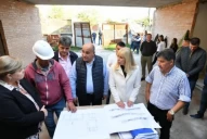 Juan Manzur supervisó el avance de las obras del Centro de Desarrollo Infantil del Barrio Sarmiento