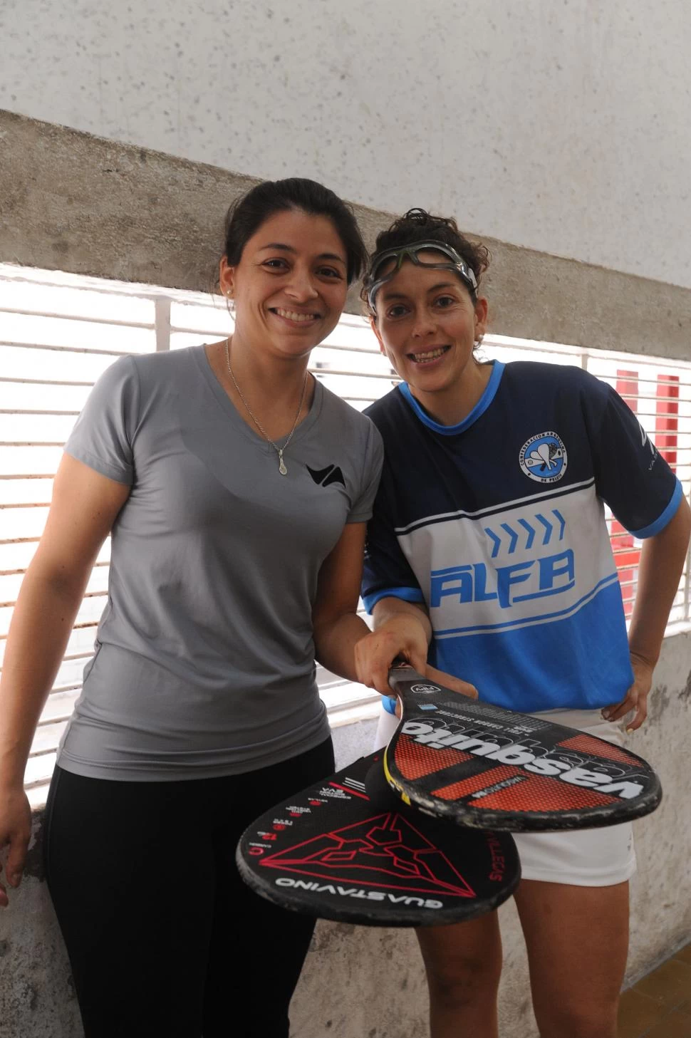 FELICES. Soledad Frías García y Cyntia Pinto se consagraron en Santa Fe. la gaceta / foto de antonio ferroni