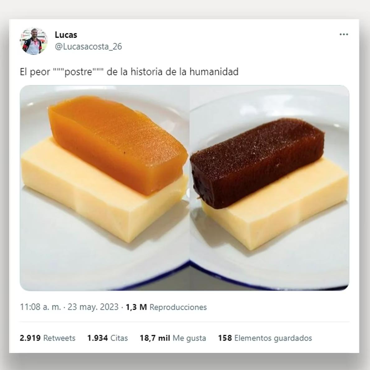 Criticó uno de los postres argentinos más tradicionales y desató una fuerte polémica