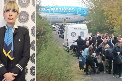 Azafata detenida por amenaza de bomba: qué decisión tomó Aerolíneas Argentinas