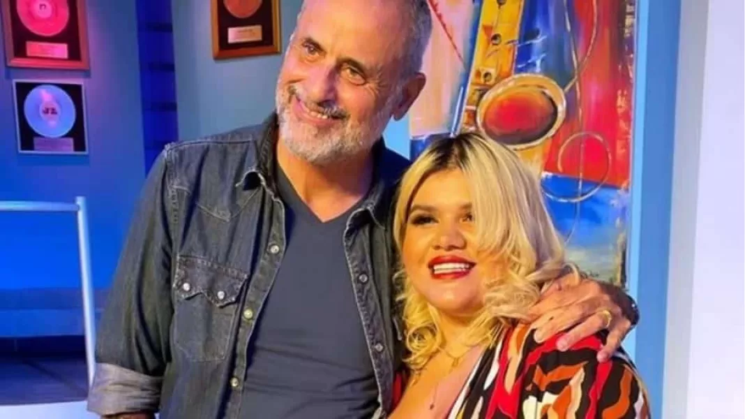 Jorge Rial junto a Morena