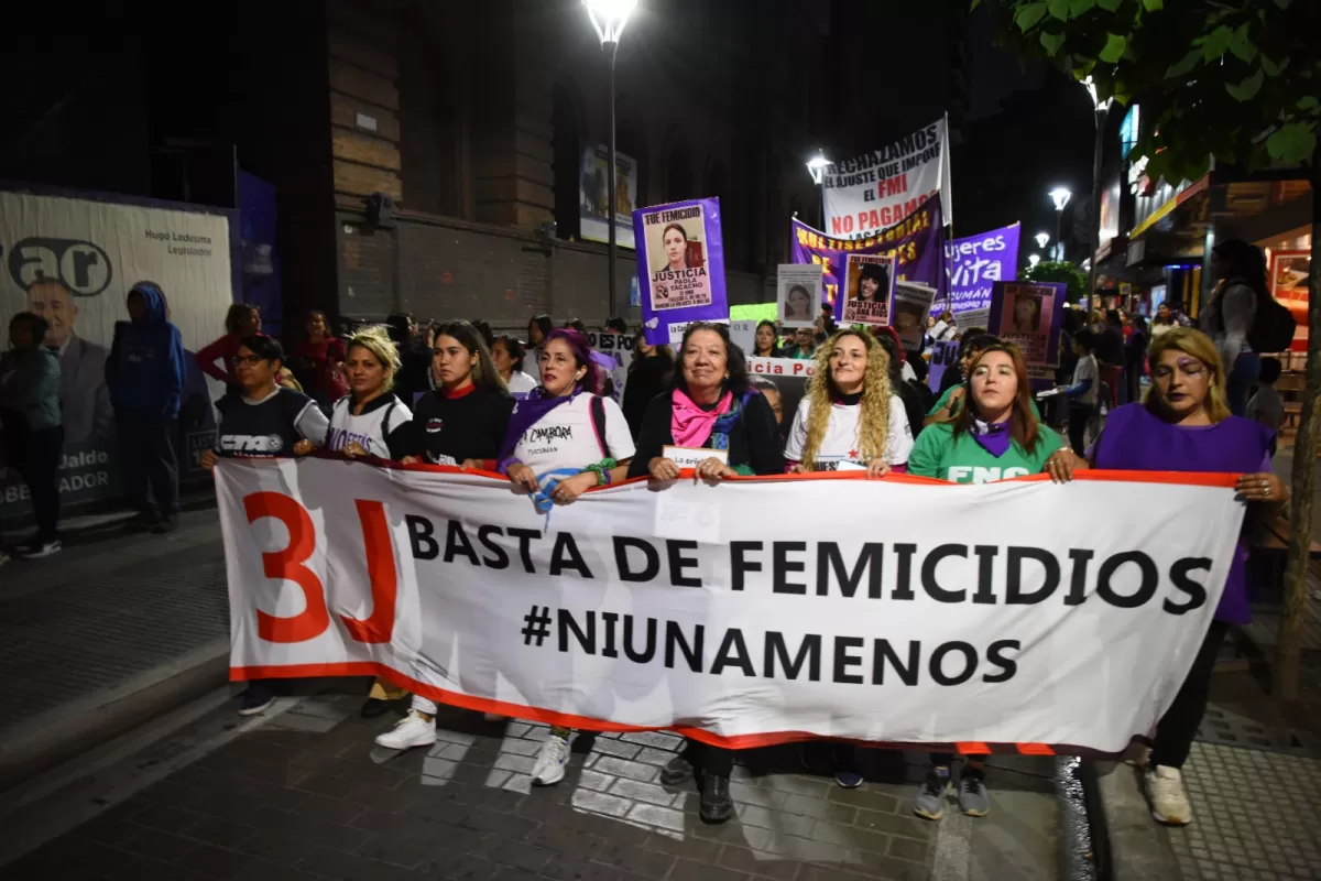 Ni Una Menos: las tucumanas salieron a las calles y se hicieron escuchar