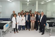 Juan Manzur visitó el nuevo hospital modular de Lomas de Tafí