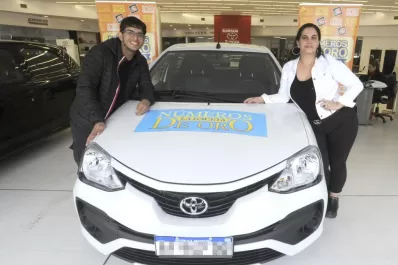 Números de Oro: con su nuevo auto, Laura viajará a La Rioja por una promesa