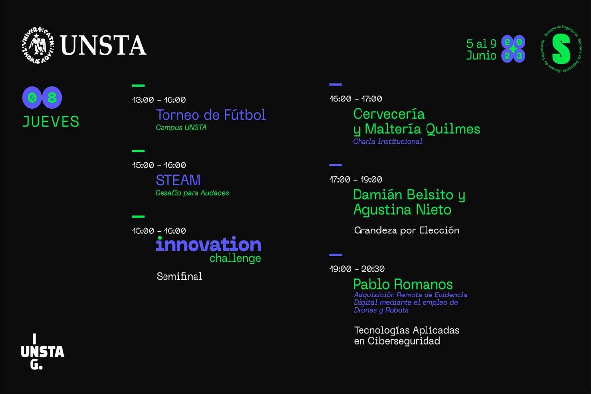 Vuelve la Semana de la Ingeniería de la Unsta