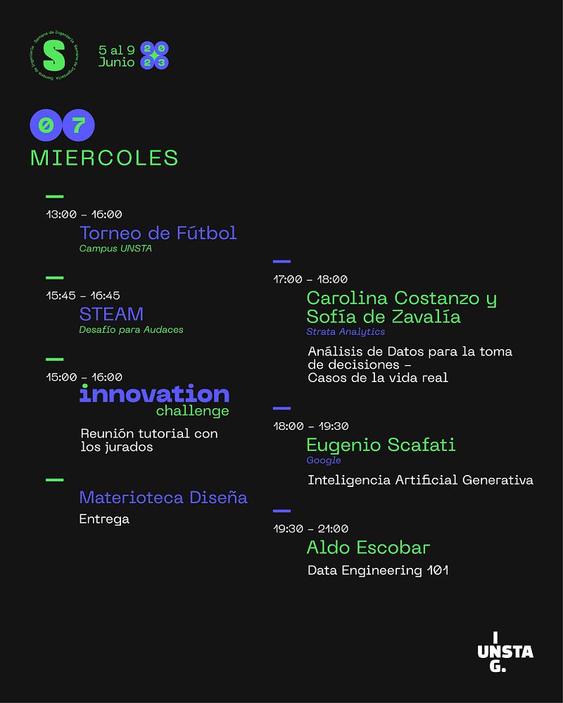 Vuelve la Semana de la Ingeniería de la Unsta