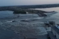 ¿Terrorismo o accidente?: temen graves consecuencias por la destrucción de una represa en Ucrania