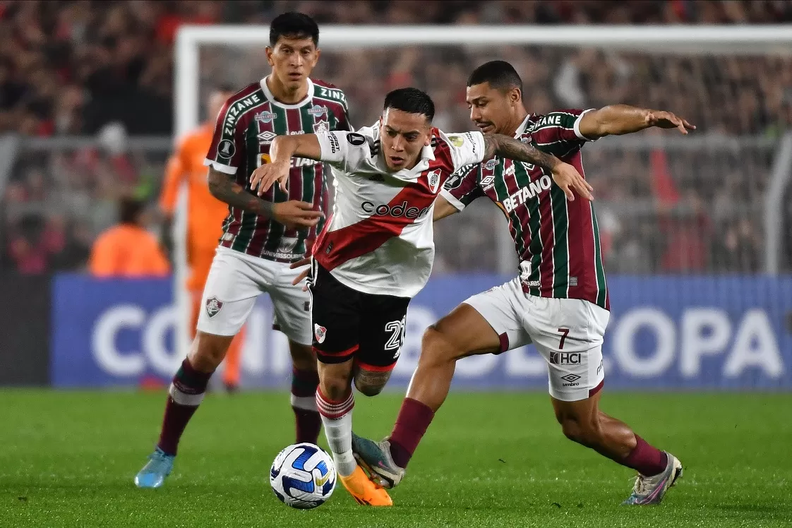 River le ganó 2 a 0 al Fluminense y se ilusiona con la Copa Libertadores