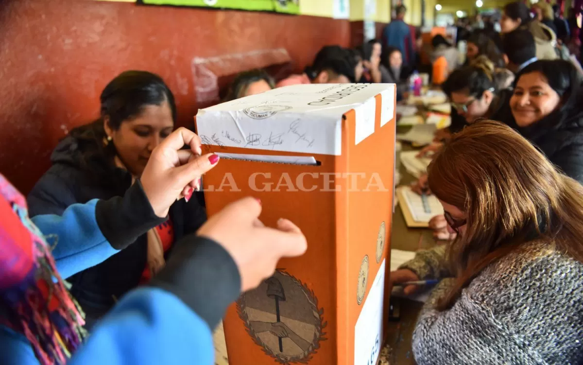 ELECCIONES EN TUCUMÁN / Archivo LA GACETA