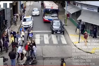 Video: los accidentes, robos y peleas callejeras de los últimos días en Tucumán, registrados por cámaras de seguridad