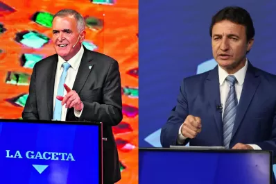 Concentrados, Jaldo y Sánchez no abandonaron el libreto durante el debate