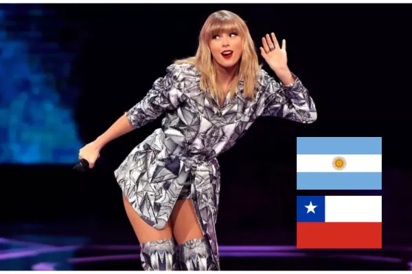 Por la llegada de Taylor Swift, crece la rivalidad entre argentinos y chilenos: “Les llevamos dólares para que sobrevivan”