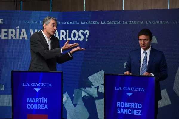 Un debate libre con un acuerdo inédito y sin gritos superpuestos entre los candidatos a gobernador