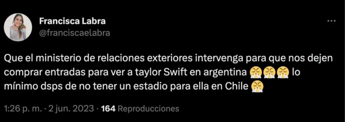 Por la llegada de Taylor Swift, crece la rivalidad entre argentinos y chilenos: “Les llevamos dólares para que sobrevivan”