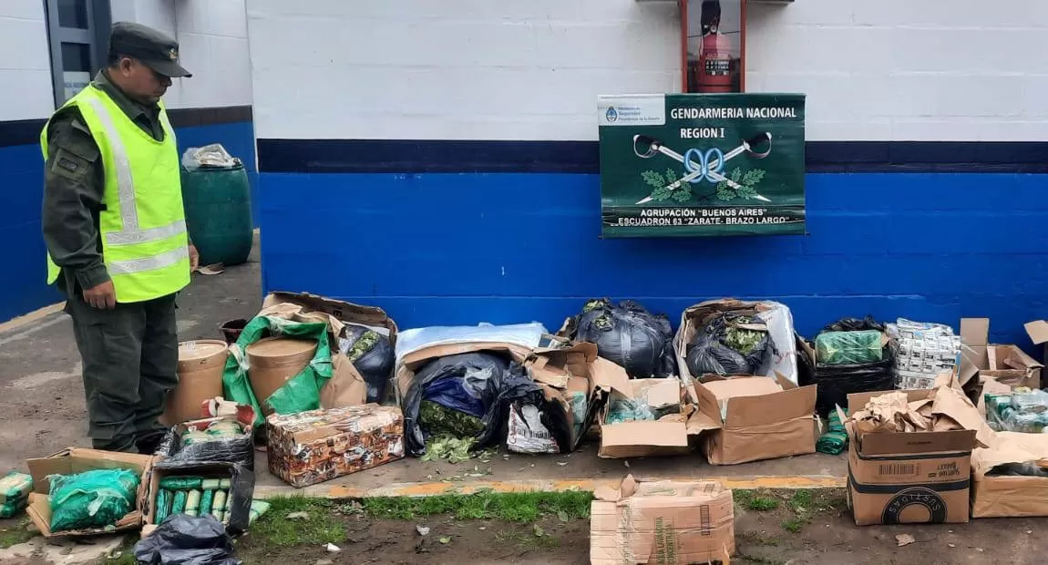 Secuestran 96 kilos de hojas de coca al abrir 20 encomiendas