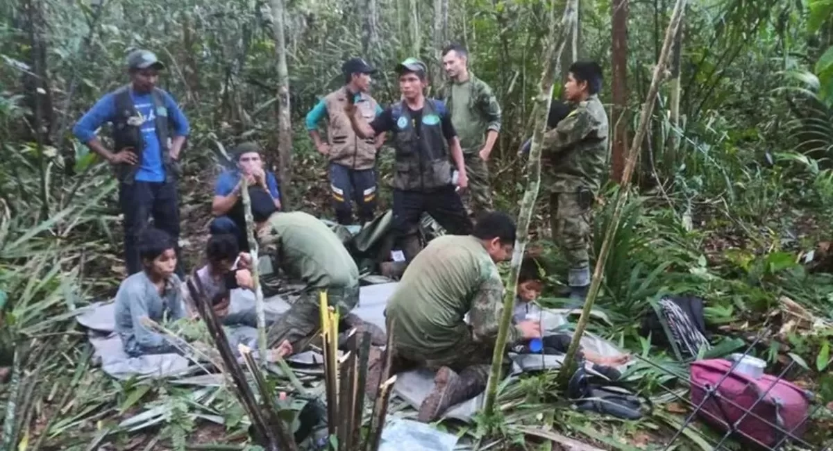 MILAGRO. Los menores fueron encontrados con vida tras días de intensa búsqueda.