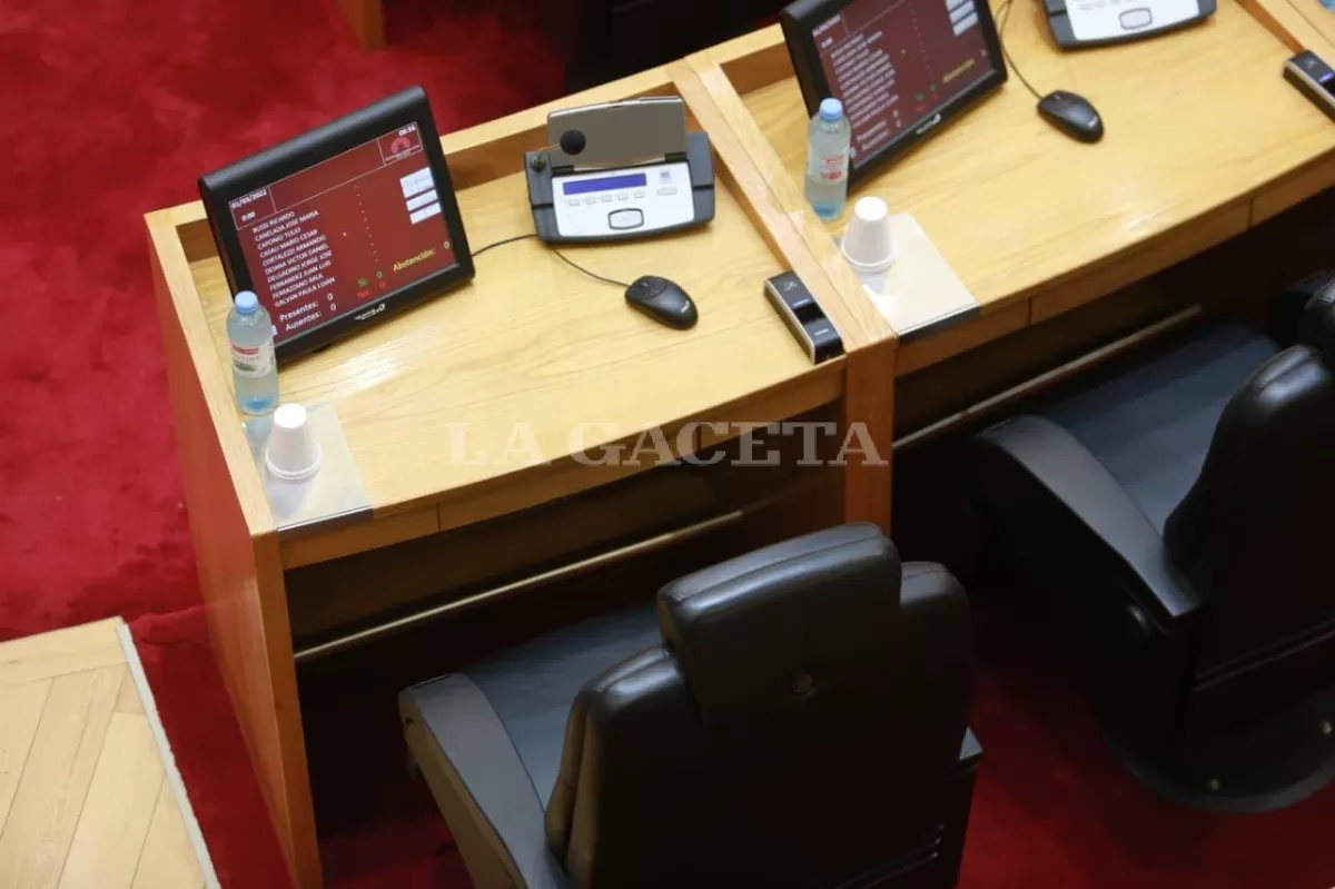 EN EL RECINTO DE LA LEGISLATURA. Archivo LA GACETA