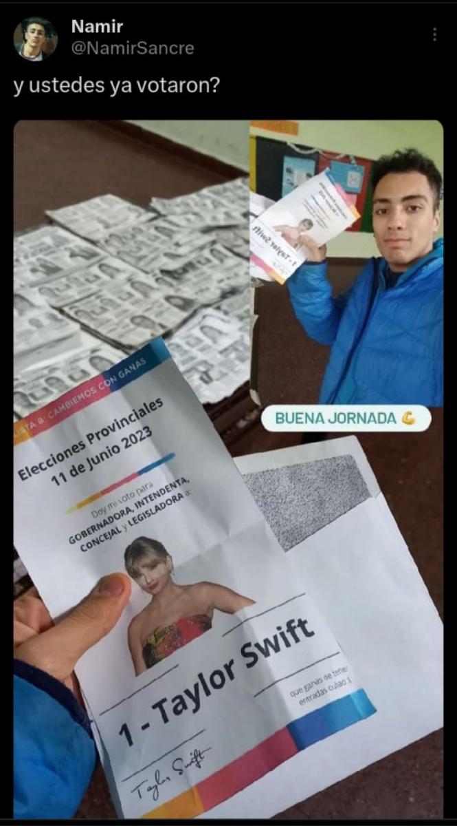 El tuit del joven que generó todo tipo de comentarios.