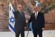 En la CABA, Juan Manzur se reunió con el embajador de Israel en Argentina