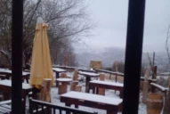 Video de la nieve en Tafí del Valle: el frío se hizo sentir y las montañas amanecieron cubiertas de blanco