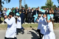 Jaldo participó en el acto por los 130 años de Ranchillos