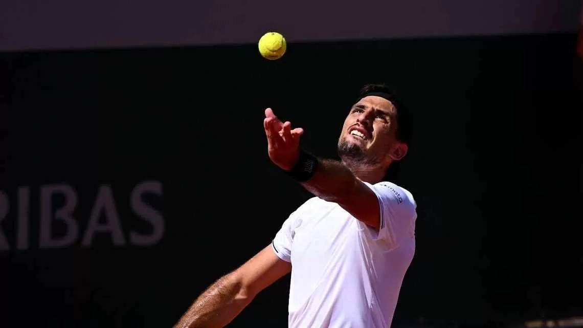 A PASO FIRME. El tenista argentino se metió en semifinales. Foto tomada de Getty Imagenes.