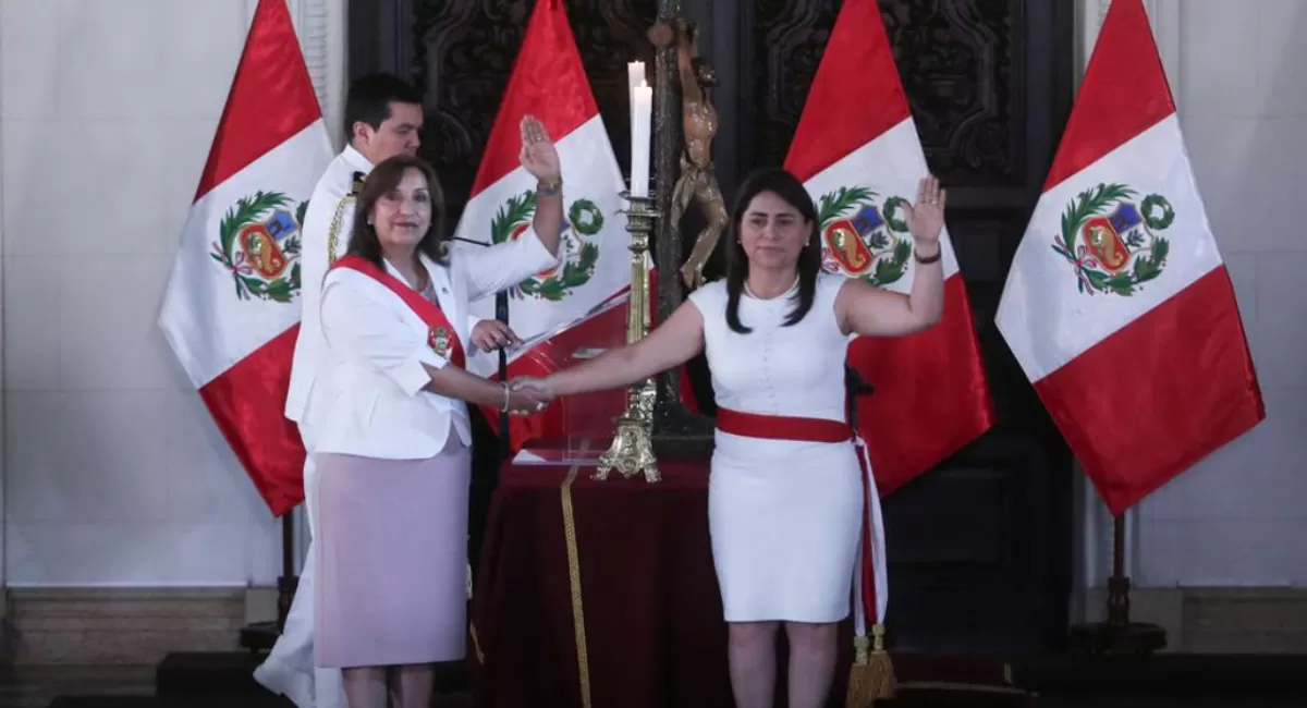 PERÚ. La titular de la cartera sanitaria presentó su dimisión.