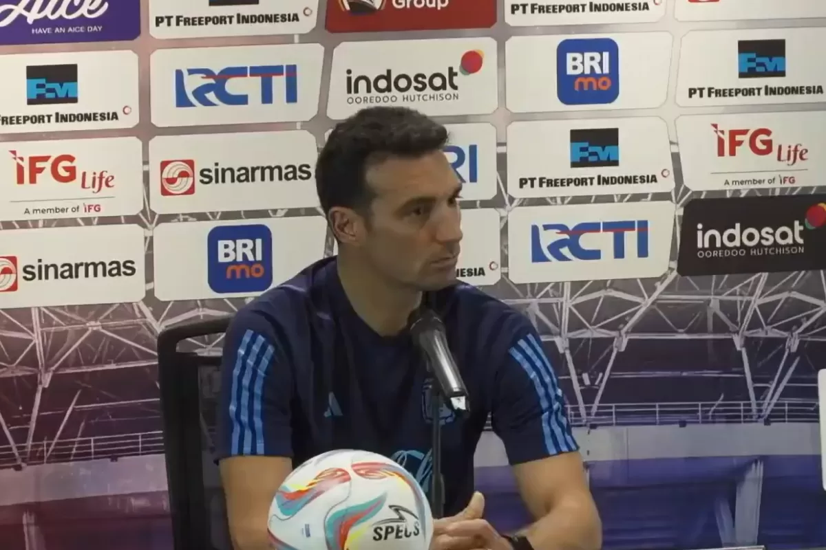 Lionel Scaloni. CAPTURA DE VIDEO