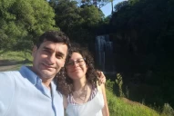 Día del Padre: Adrián y Giulliana, recuerdos en la roca